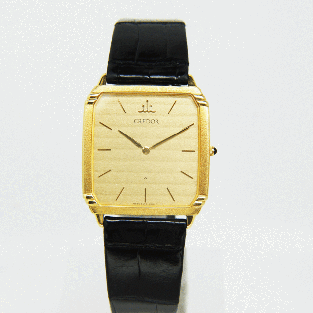 SEIKO（セイコー）のCREDOR（クレドール）K18YG（750）金無垢時計をお売り頂きました！！買取速報！！｜その他/｜宝石・貴金属