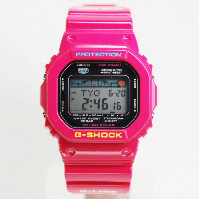 G-SHOCK　G-LIDE ピンク