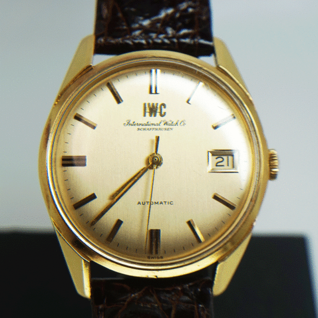 ＩＷＣ Ｒ８１０Ａ ＣＡＬ ８５４１ ＹＧ 自動巻お買取りしました ...