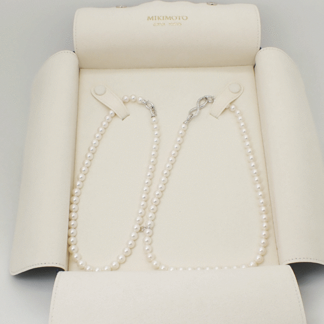 MIKIMOTO パールネックレス インフィニティパールネックレス